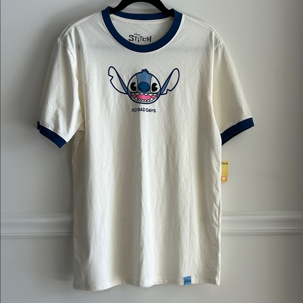 Disney Stitch “No Bad Days” 100% cotton Men's Tee